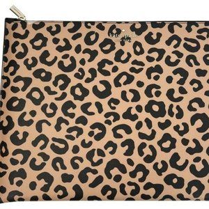 Kate Spade Staci Graphic Leopard Printed L Zip Universal 15 inch Laptop Sleeve